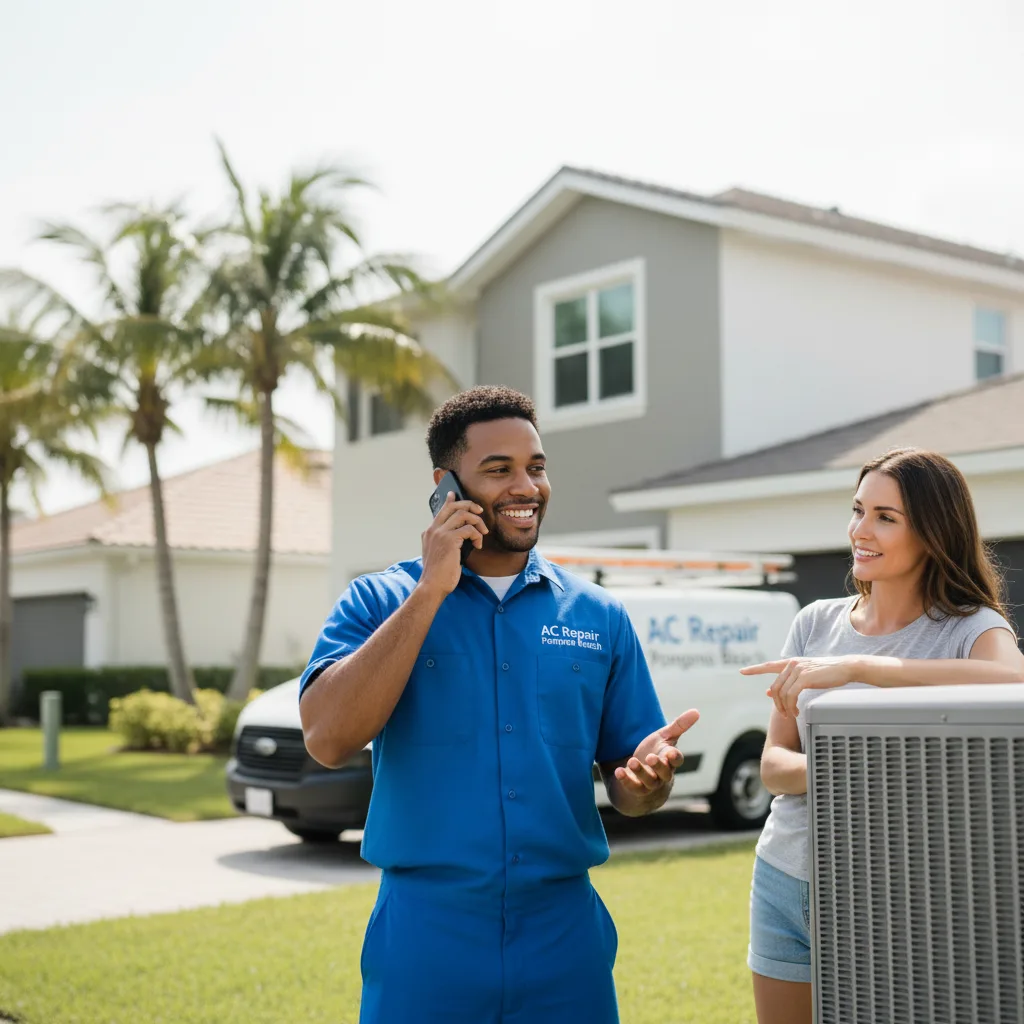 AC Repair Pompano Beach customer support in Robbins